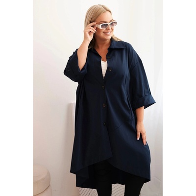 Kesi dámske sako ART25132 Punto Modrá tmavo