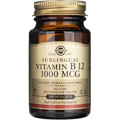 Solgar Vitamín B12 100 mcg 100 tabliet