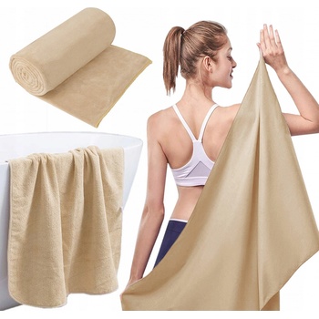 APT Rýchloschnúci uterák z mikrovlákna 100 x 50 cm šedý