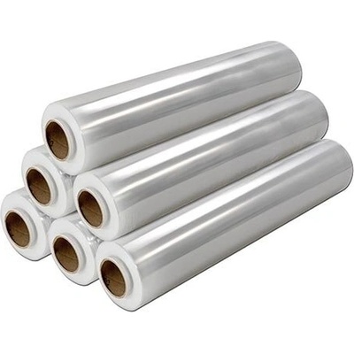 6 x Ruční stretch fólie bílá 500 mm, 23µm, 2,2 Kg, 190 metrů