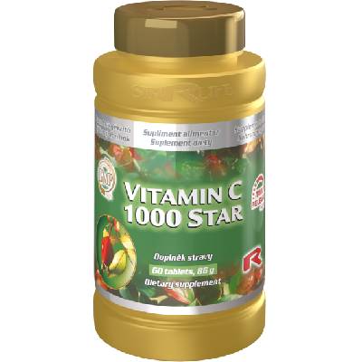 Starlife Vitamin C 1000 Star, 60 tbl Doplněk stravy