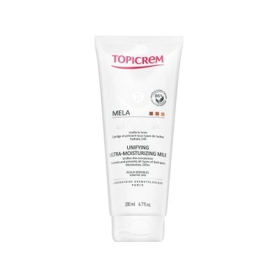 Topicrem MELA овлажняващо мляко за тяло Unifying Ultra-Moisturizing Milk 200 ml