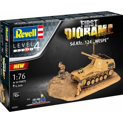 Revell Sd.Kfz.124 Wespe Gift Set 1:76