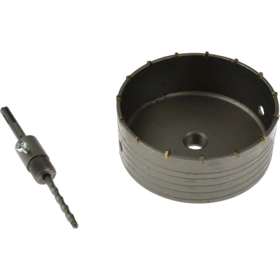 Korunka vykružovacia SK, 150 mm, závit M22 s adaptérom SDS plus, GEKO