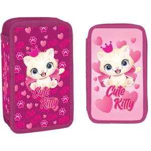 S-Cool Несесер с пособия S. Cool - Cute Kitty, с 2 ципа, 29 части (SC2179)