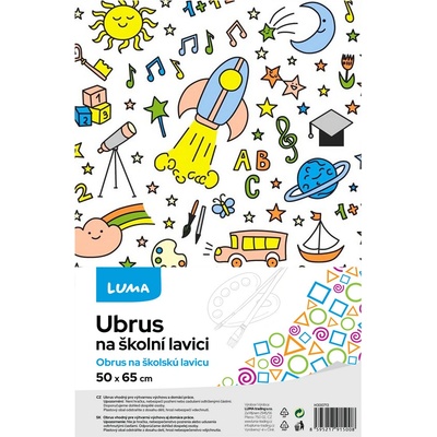 Luma Ubrus na výtvarnou výchovu igelitový 65x50cm Dětský – Hledejceny.cz