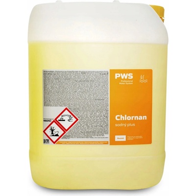 PWS Tekutý chlor 20 l