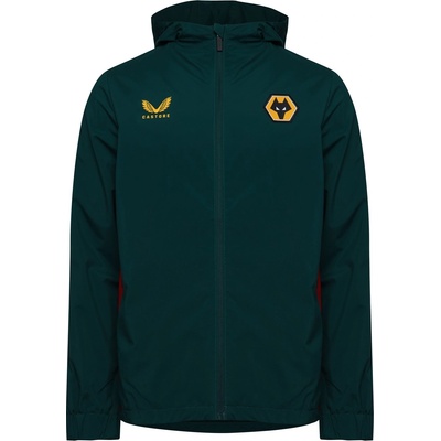 Castore Castore Wlvs LwT Jkt Sn99 - BtnclGrdn/SvyRd