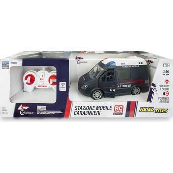 RE.EL Toys RC auto mobilná policajná jednotka Carabinieri 27MHz RTR 1:20