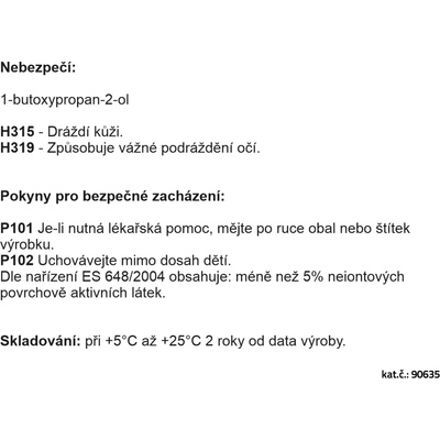CleanFox Tekuté stierače NANO 400 ml