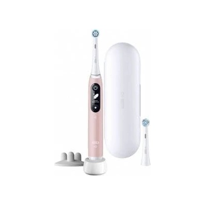 Oral-B iO 6S Adult Vibrating toothbrush Pink, White