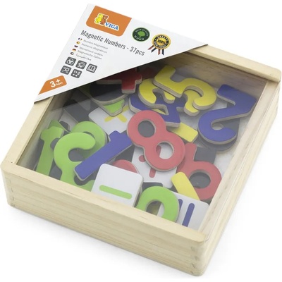 Playsense Дървени магнитни цифри Playsense (50325)