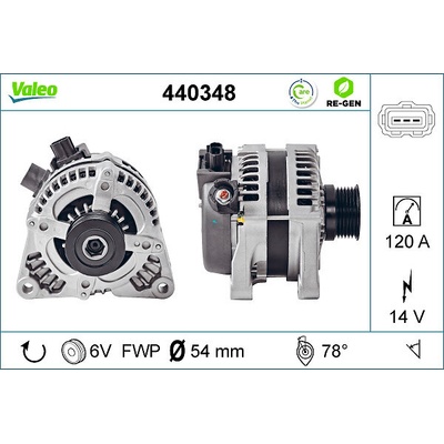 Alternátor VALEO 440348