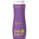 Attitude Dětské tělové mýdlo a šampon 2 v 1 Little leaves s vůní vanilky a hrušky 473 ml