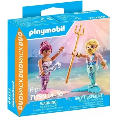Playmobil 71799 DuoPack Mořská panna a Triton
