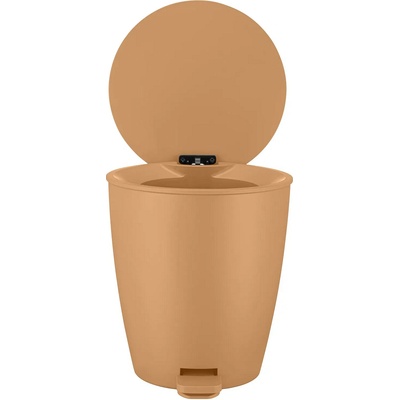 blomus Кош за отпадъци blomus ava с педал (3 л) - цвят кафяв (blomus 67419)