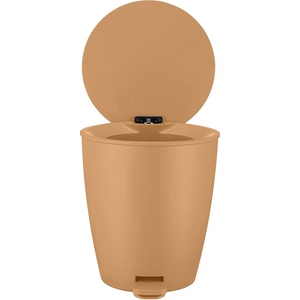 blomus Кош за отпадъци blomus ava с педал (3 л) - цвят кафяв (blomus 67419)