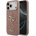 GUESS PU Fixed Glitter 4G Metal Logo Задний калъф за iPhone 17 Pro Max Pink Guess | Rozov | ЖЕНИ | UNI