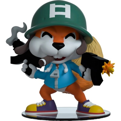 Youtooz Фигура Youtooz Games: Conker's Bad Fur Day - Soldier Conker #1, 12 cm (YOTO55919)