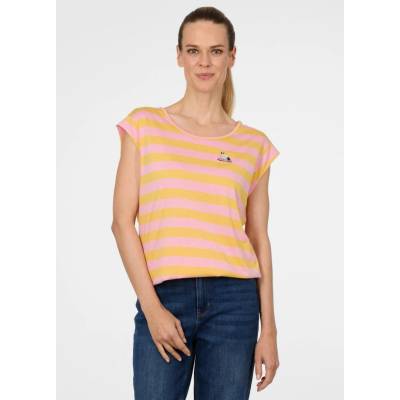 RAGWEAR tričko Tulsa Stripes Banana 6048