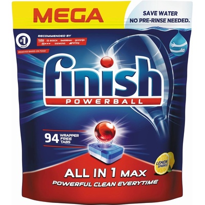 Finish All in 1 Max tablety do myčky nádobí Lemon Sparkle 94 ks