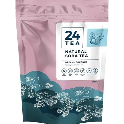 24Tea Natural Soba Pohánkový čaj s kokosovou príchuťou 100 g