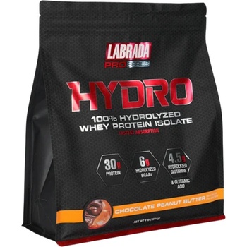 Labrada HYDRO | 100% Hydrolyzed Whey Protein Isolate Шоколад с фъстъчено масло