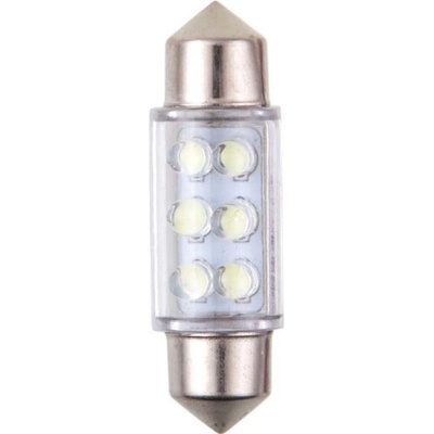4Cars 92803 Sufitka 6Led 12V SV 8,5 bílá 36 mm 2ks