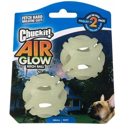 Chuckit Air Glow míček svítící ve tmě 5 cm 2 ks