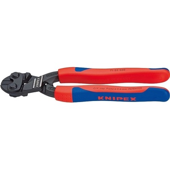 KNIPEX CoBolt - Štípací kleště boční silové - 200mm, na čepy, hřebíky, nýty do Ø 5.2mm, dvousložkové rukojeti (7102200)