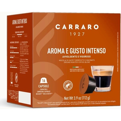 Carraro Caffe Aroma E Gusto Intenso Dolce Gusto 16 x 7 g