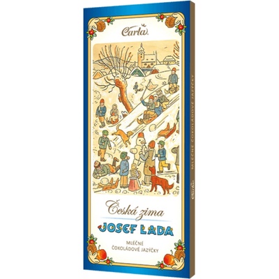 Carla Čokoládové jazýčky mliečne Josef Lada 50 g