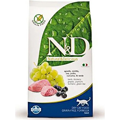 N&D PRIME GRAIN FREE CAT ADULT Lamb & BLUEBERRY 0,3 kg