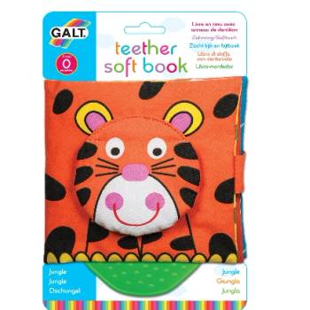 Image 1 of Galt Toys Galt - Мека книжка с гризалка - Джунгла