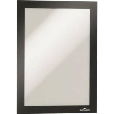 Informačný panel, A5, magnetický, DURABLE "DURAFRAME MAGNETIC", čierna