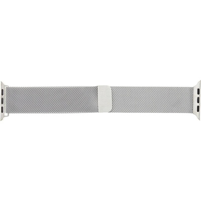 Tactical 338 Loop Magnetický Kovový Řemínek pro Apple Watch 1/2/3/4/5/6/SE 38/40mm Silver 8596311069192