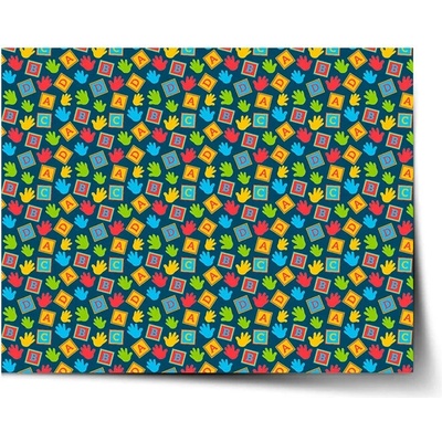 Sablio Plagát ABC - 60x40 cm