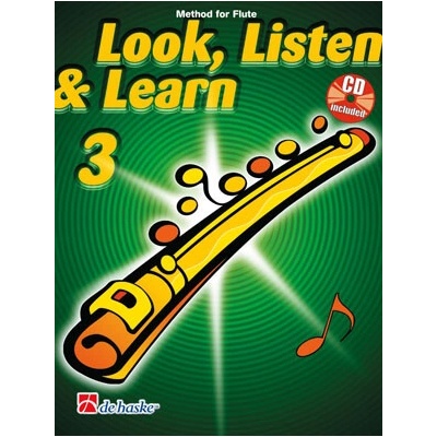 Look Listen & Learn 3 Method for Flute + CD