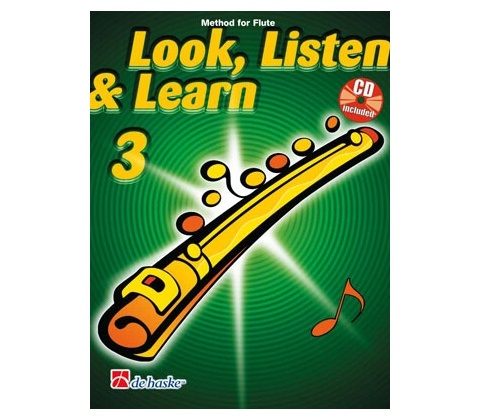 Look Listen & Learn 3 Method for Flute + CD