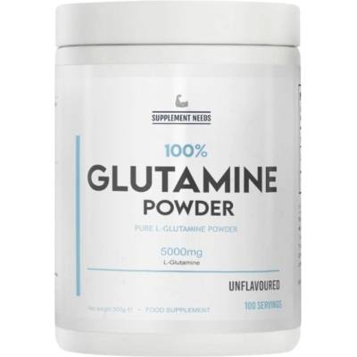 Supplement Needs Glutamine Powder [500 грама] Неовкусен