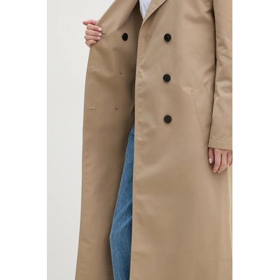 Zadig&Voltaire Шлифер zadig&voltaire дамски в бежово преходен модел wwco00208 (wwco00208)