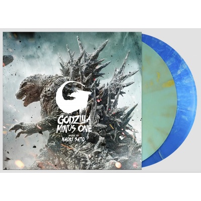 Soundtrack - Sato Naoki - Godzilla Minus One - Coloured Green & Blue LP