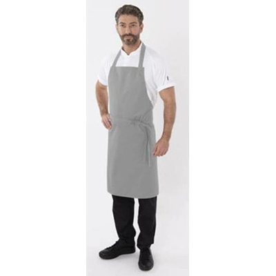 Dennys London Gastro zástěra DP10 Light Grey 91x91cm