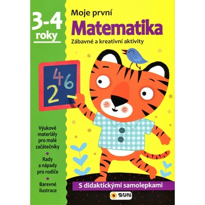 Matematika - 3-4 roky - samolepky (Moje první matematika) - SUN