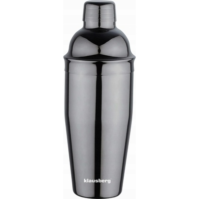 Barový šejkr na koktejly a drinky 750ml grafitový KLAUSBERG KB-7648