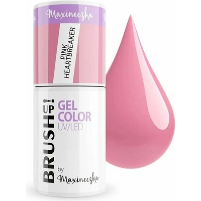 Brush UP! hybridný gél lak 5g Pink Heartbreaker