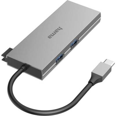 Hama 6-портов хъб usb-c (hama-200110)