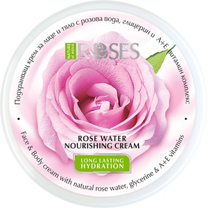 Nature of Agiva Roses Подхранващ крем за лице и тяло, 100 ml