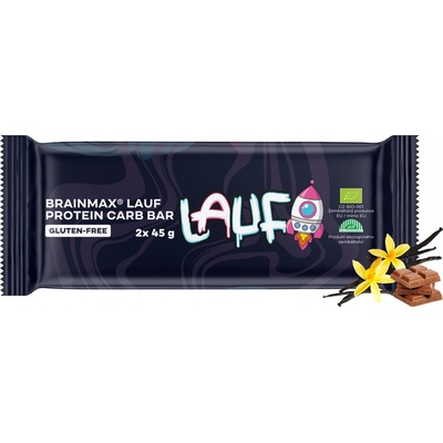 BrainMax Pure BrainMax Lauf Protein Carb Bar, proteinová sacharidová tyčinka 2 x 45 g – Zbozi.Blesk.cz