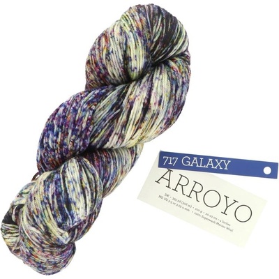 Malabrigo Arroyo Galaxy 717 fialovo ružová
